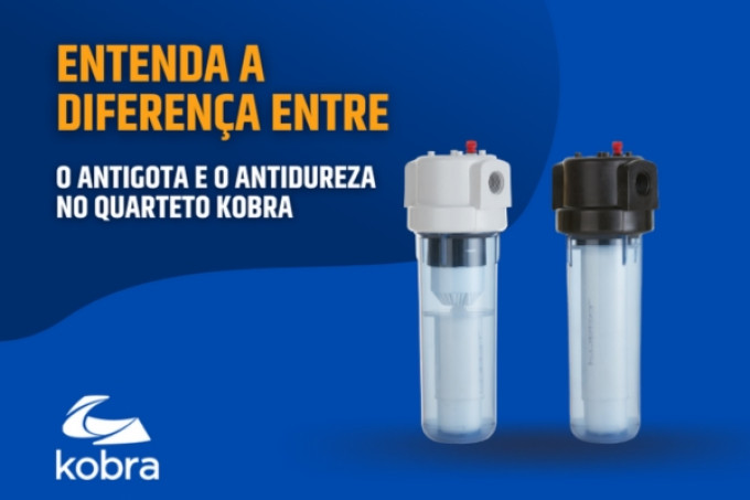 Entenda a diferença entre o Dosador Antigota e o Dosador Antidureza no Quarteto Kobra!