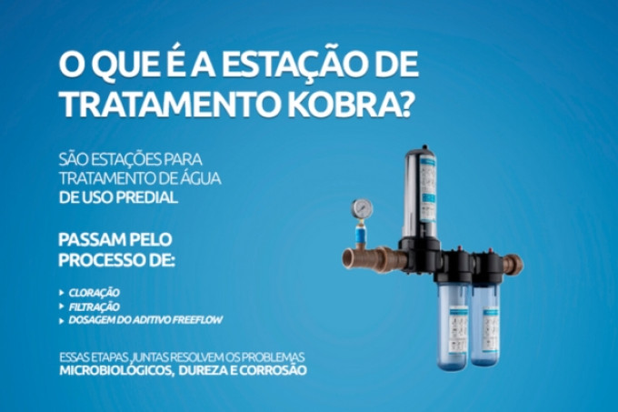 O que é a estação de tratamento Kobra?